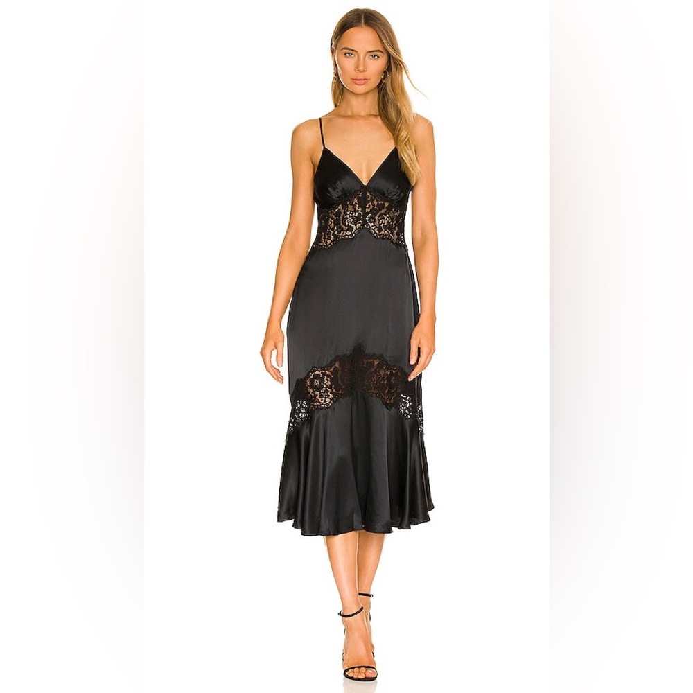 Cami NYC Black Lace Detail Top